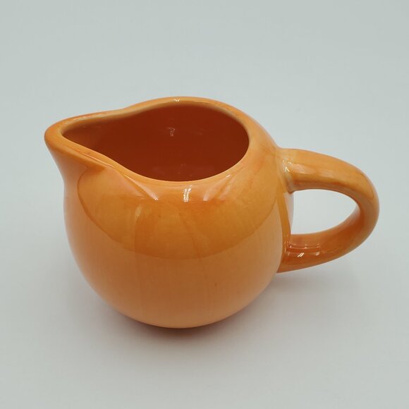 Tabletops Unlimited Playa Orange Creamer & Sugar Set Sugar Bowl and Creamer - Picture 8 of 8